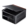 Gabinete Mini-Itx Jonsbo N10 Premium 4.5L Preto E Nogueira