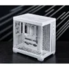 Gabinete Premium Jonsbo Tk-4 Atx Panorâmico Vidro Temperado Usb-C Branco