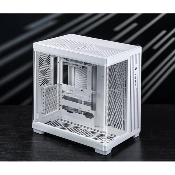 Gabinete Premium Jonsbo Tk-4 Atx Panorâmico Vidro Temperado Usb-C Branco