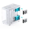 Gabinete Premium Jonsbo Tk-4 Atx Panorâmico Vidro Temperado Usb-C Branco