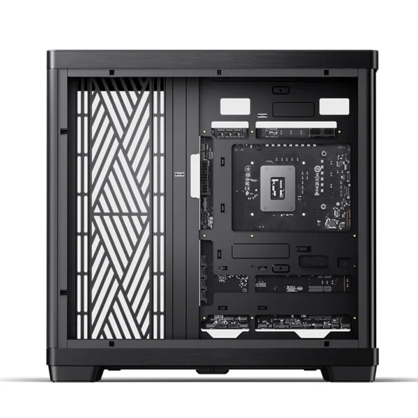 Gabinete Premium Jonsbo Tk-4 Atx Panorâmico Vidro Temperado Usb-C Preto