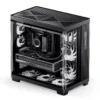 Gabinete Premium Jonsbo Tk-4 Atx Panorâmico Vidro Temperado Usb-C Preto