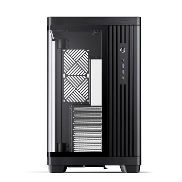 Gabinete Premium Jonsbo Tk-4 Atx Panorâmico Vidro Temperado Usb-C Preto