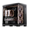 Gabinete Premium Jonsbo Tk-4 Atx Panorâmico Vidro Temperado Usb-C Preto