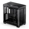 Gabinete Premium Jonsbo Tk-4 Atx Panorâmico Vidro Temperado Usb-C Preto