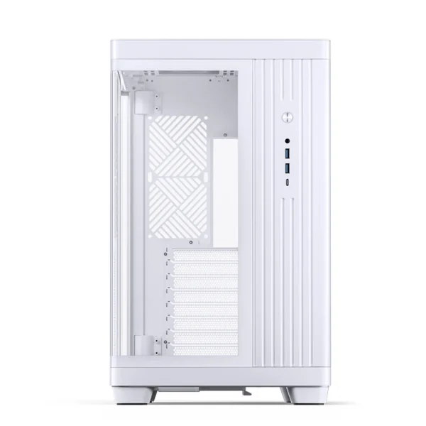 Gabinete Premium Jonsbo Tk-4 Atx Panorâmico Vidro Temperado Usb-C Branco