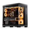 Gabinete Premium Jonsbo Tk-4 Atx Panorâmico Vidro Temperado Usb-C Preto