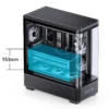 Gabinete Premium Jonsbo Tk-5 Atx Vidro Curvo Preto