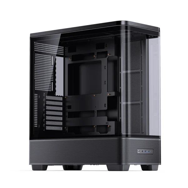Gabinete Premium Jonsbo Tk-5 Atx Vidro Curvo Preto