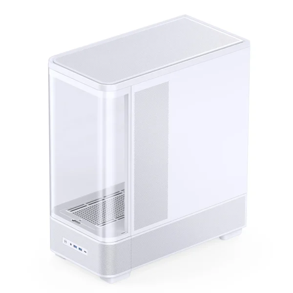 Gabinete Premium Jonsbo Tk-5 Atx Vidro Curvo Branco