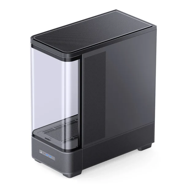 Gabinete Premium Jonsbo Tk-5 Atx Vidro Curvo Preto