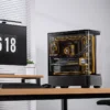 Gabinete Premium Jonsbo Tk-5 Atx Vidro Curvo Preto