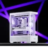 Gabinete Premium Jonsbo Tk-5 Atx Vidro Curvo Branco