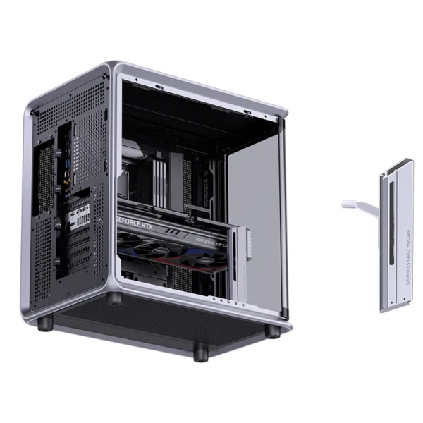 Gabinete Premium Jonsbo Bo400 Cg Atx Vidro Curvo Preto
