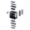 Gabinete Premium Jonsbo Bo400 Cg Atx Vidro Curvo Preto