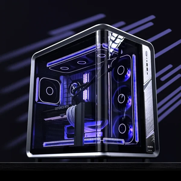Gabinete Premium Jonsbo Bo400 Cg Atx Vidro Curvo Preto