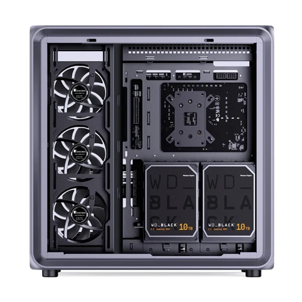 Gabinete Premium Jonsbo Bo400 Cg Atx Vidro Curvo Preto