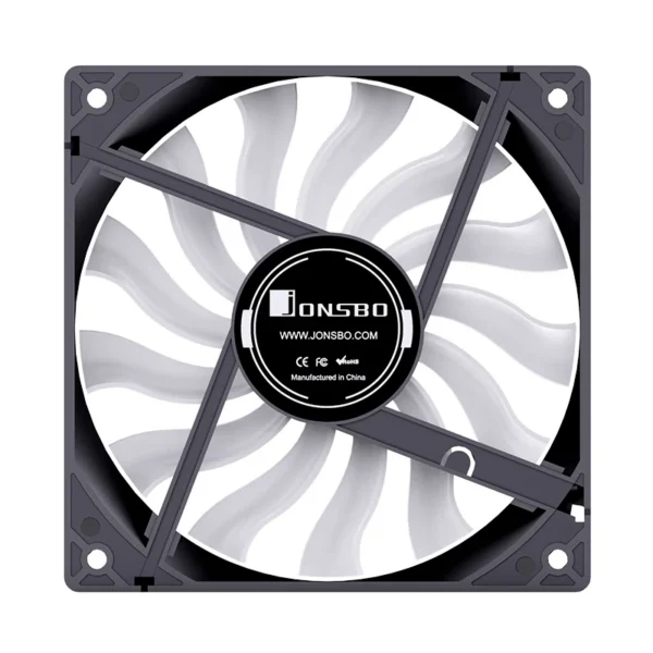 Fan Cooler Jonsbo 12020 Ultra Slim 120Mm 13 Pás Preto