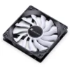 Fan Cooler Jonsbo 12020 Ultra Slim 120Mm 13 Pás Preto