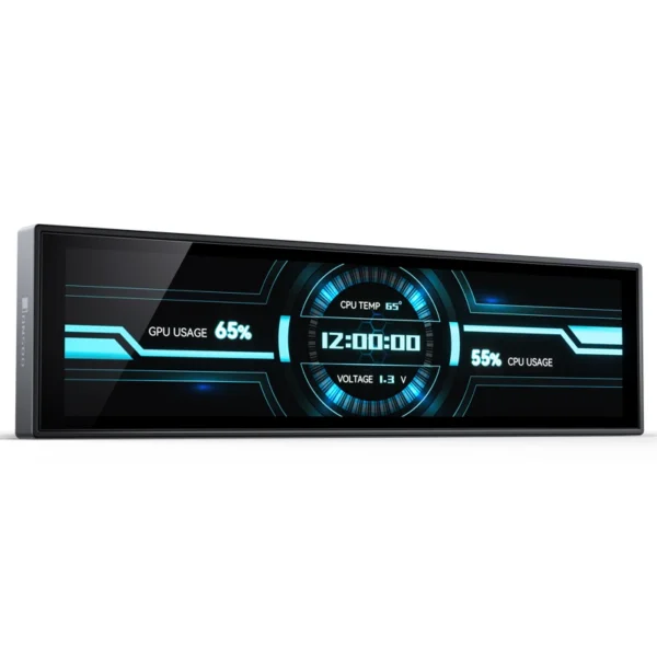 Monitor Display Jonsbo Ds916 Lcd Ips 9.16 Polegadas Para Gabinetes Usb