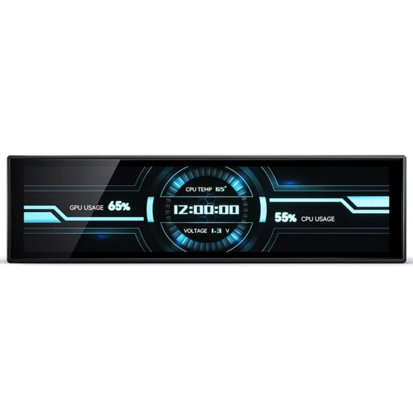 Monitor Display Jonsbo Ds916 Lcd Ips 9.16 Polegadas Para Gabinetes Usb