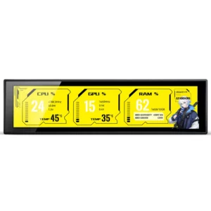Monitor Display Jonsbo Ds916 Lcd Ips 9.16 Polegadas Para Gabinetes Usb