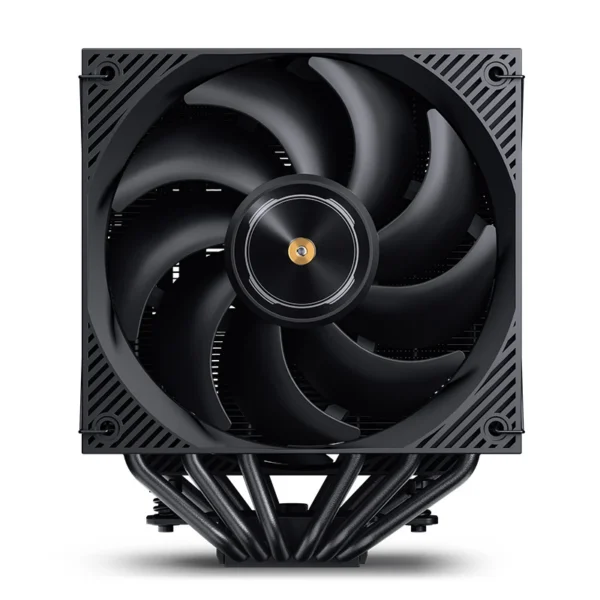 Cooler Para Processador Jonsbo Cc90 Display De Temperatura Dual Tower 81 Cfm Preto