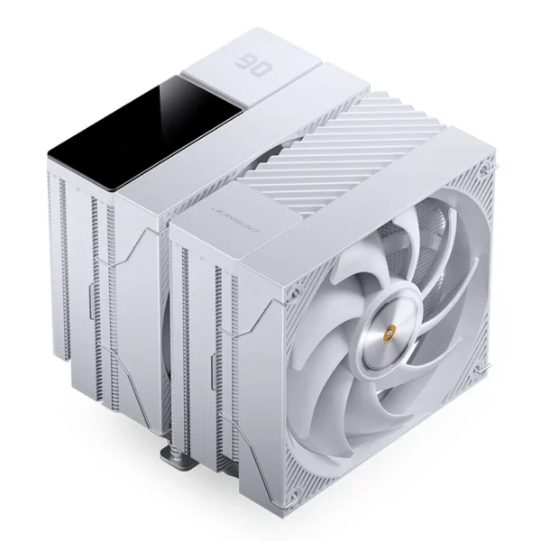 Cooler Para Processador Jonsbo Cc90 Display De Temperatura Dual Tower 81 Cfm Branco