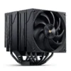 Cooler Para Processador Jonsbo Cc90 Display De Temperatura Dual Tower 81 Cfm Preto