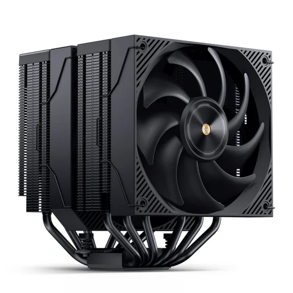 Cooler Para Processador Jonsbo Cc90 Display De Temperatura Dual Tower 81 Cfm Preto