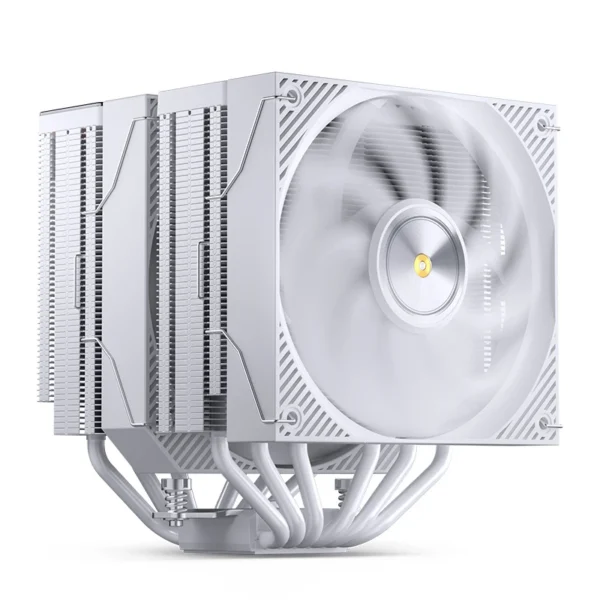 Cooler Para Processador Jonsbo Cc90 Display De Temperatura Dual Tower 81 Cfm Branco