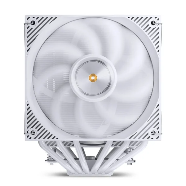 Cooler Para Processador Jonsbo Cc90 Display De Temperatura Dual Tower 81 Cfm Branco