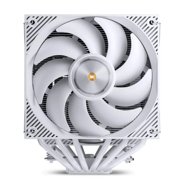 Cooler Para Processador Jonsbo Cc90 Display De Temperatura Dual Tower 81 Cfm Branco