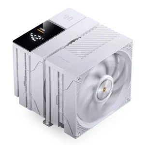 Cooler Para Processador Jonsbo Cc90 Display De Temperatura Dual Tower 81 Cfm Branco