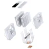 Cooler Para Processador Jonsbo Cc90 Display De Temperatura Dual Tower 81 Cfm Branco
