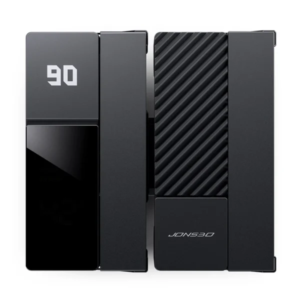 Cooler Para Processador Jonsbo Cc90 Display De Temperatura Dual Tower 81 Cfm Preto