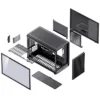 Gabinete Premium Jonsbo D33 M-Atx Preto