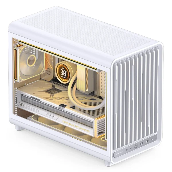 Gabinete Premium Jonsbo D33 M-Atx Branco