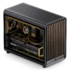 Gabinete Premium Jonsbo D33 Wood M-Atx Preto E Madeira