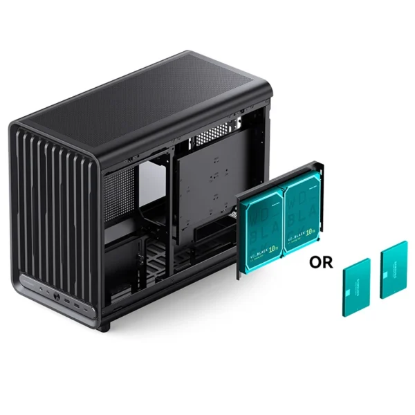 Gabinete Premium Jonsbo D33 M-Atx Preto