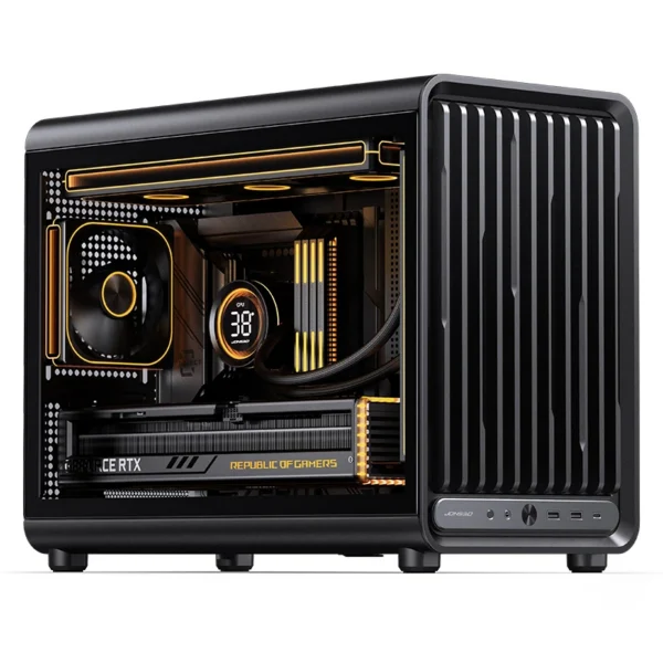 Gabinete Premium Jonsbo D33 M-Atx Preto