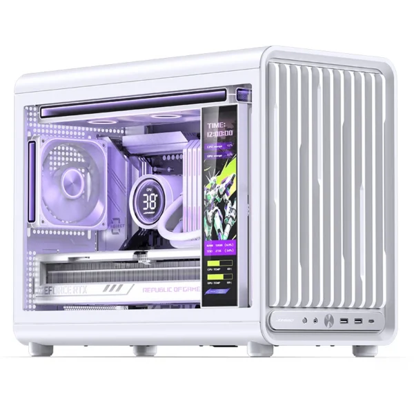 Gabinete Premium Jonsbo D33 M-Atx Branco