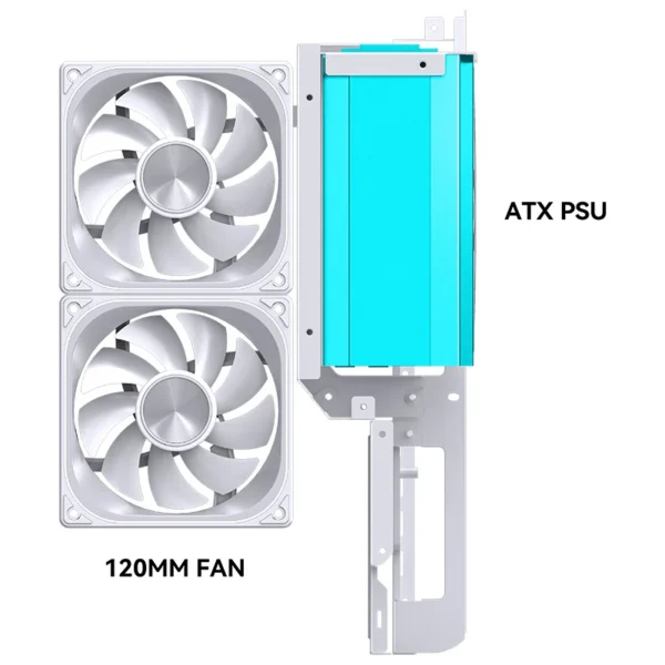Gabinete Premium Jonsbo D33 M-Atx Branco