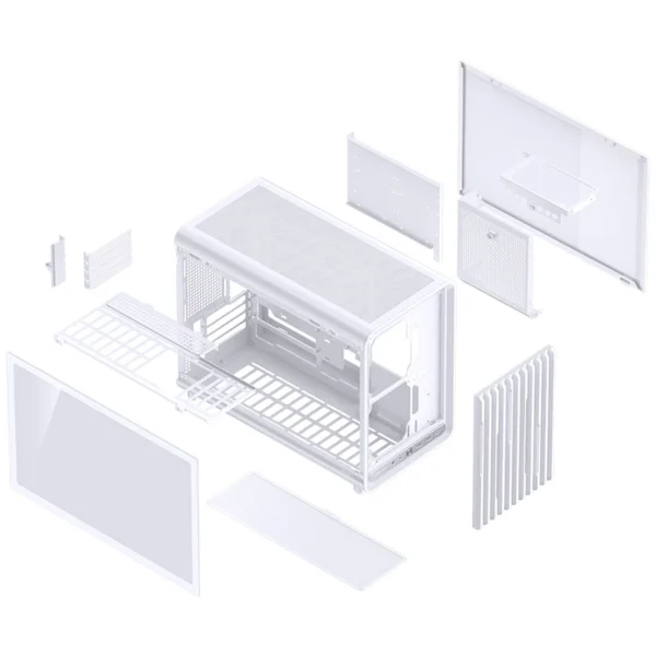 Gabinete Premium Jonsbo D33 M-Atx Branco