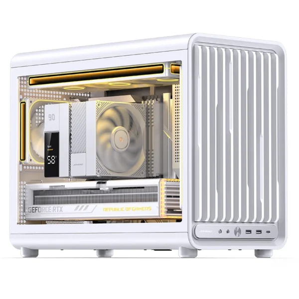 Gabinete Premium Jonsbo D33 M-Atx Branco