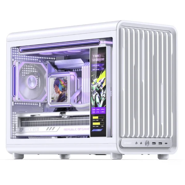 Gabinete Premium Jonsbo D33 M-Atx Branco