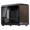 Gabinete Premium Jonsbo D33 Wood M-Atx Preto E Madeira