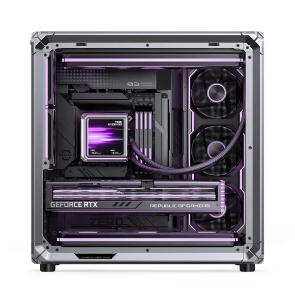 Gabinete Premium Jonsbo X400 Pro Atx Cinza