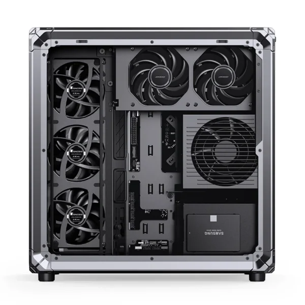 Gabinete Premium Jonsbo X400 Pro Atx Cinza