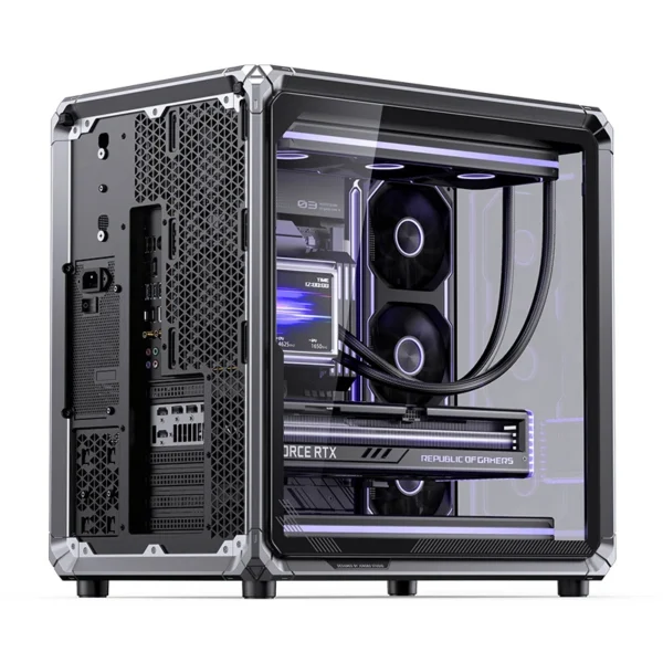 Gabinete Premium Jonsbo X400 Pro Atx Cinza